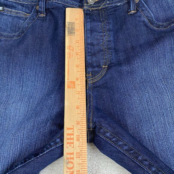 Vintage DC Shoes Mens 38 (Fits 40) Danny Way Skateboarding Denim Cropped Jeans - Picture 11 of 13